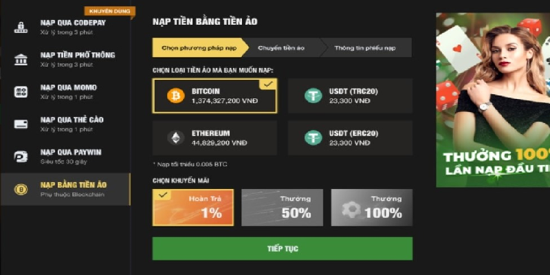 Hướng Dẫn Nạp Tiền USDT Tại Nhà Cái New88 Nhanh Chóng 6 Hướng dẫn nạp tiền USDT tại nhà cái New88