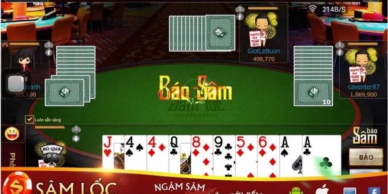 Hướng dẫn cách đánh bài Sâm casino Jun88 đơn giản nhất 5 sam loc 2